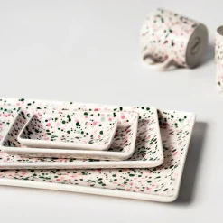 A7 lautanen 7x10cm Helle pinkki-vihreä|IITTALA Outlet