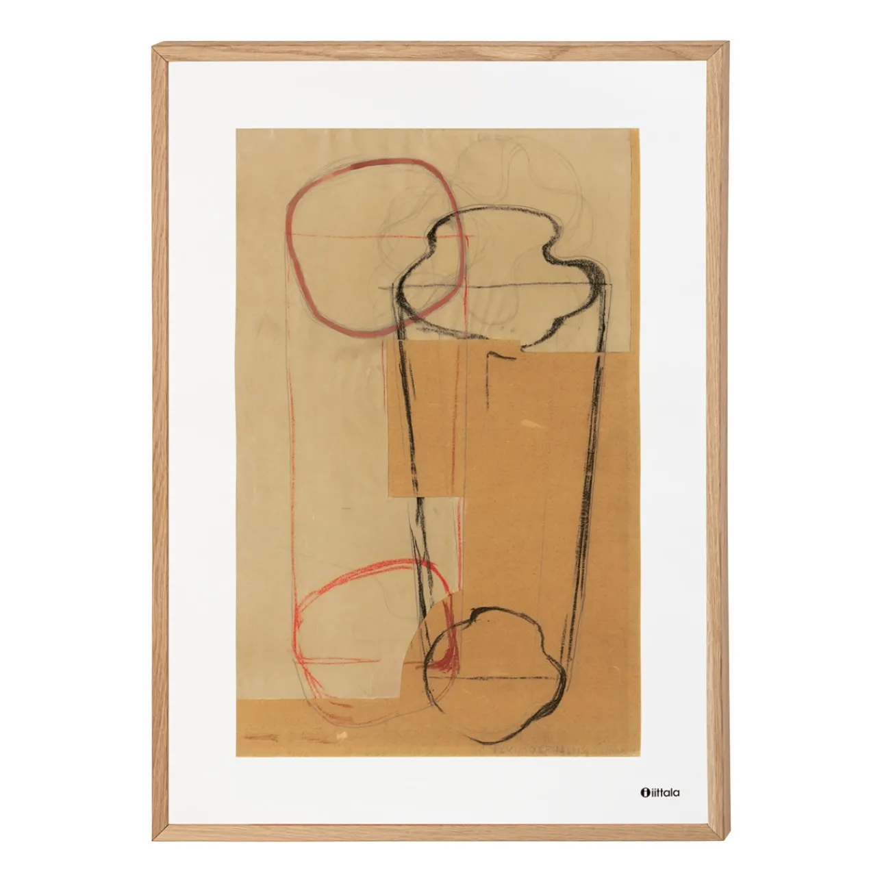 Aalto taidejuliste 50x70cm Luonnos|IITTALA Best