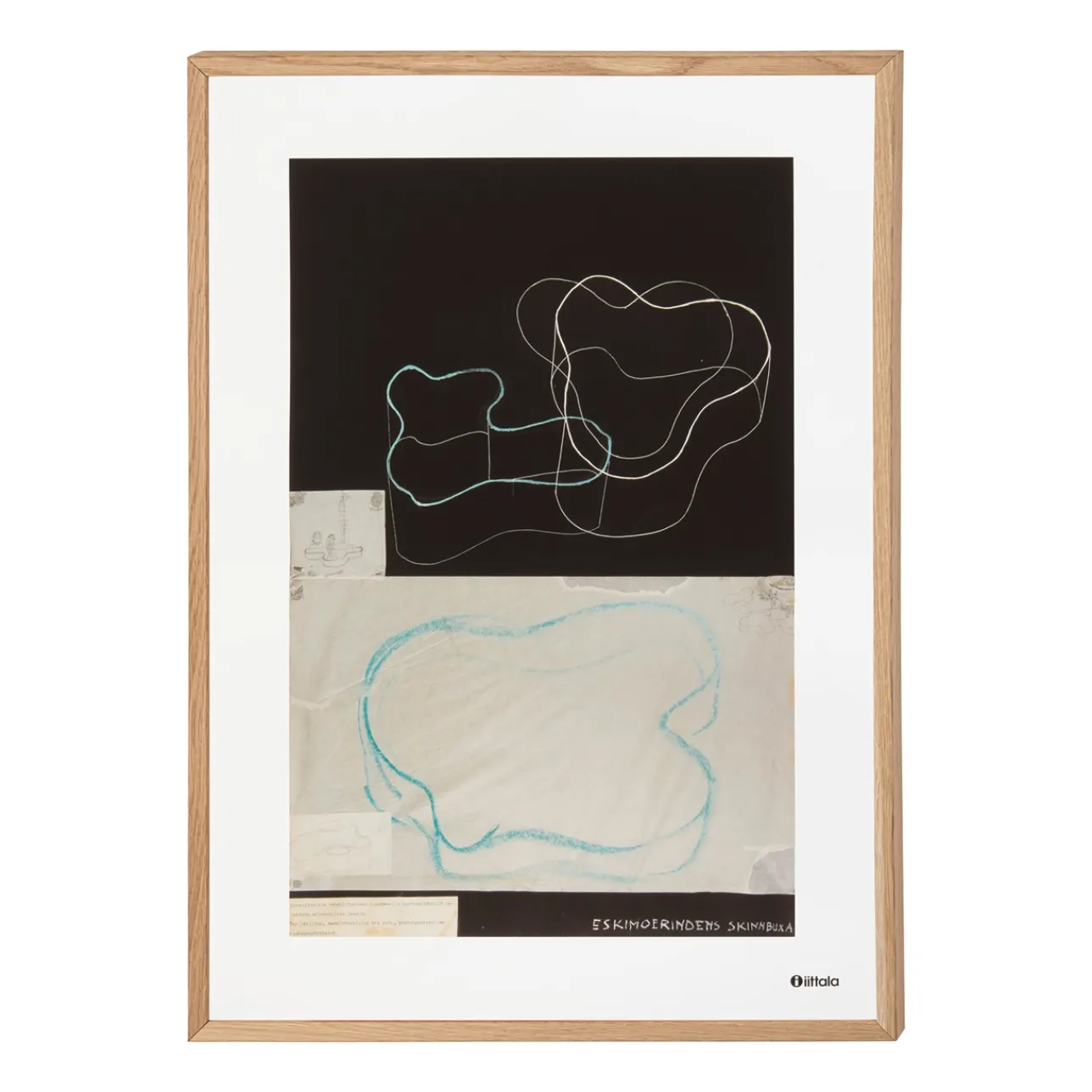 Aalto taidejuliste 50x70cm Luonnos|IITTALA Clearance