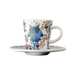 Espressokuppi 0,1L & vati 11cm valkoinen|IITTALA Online