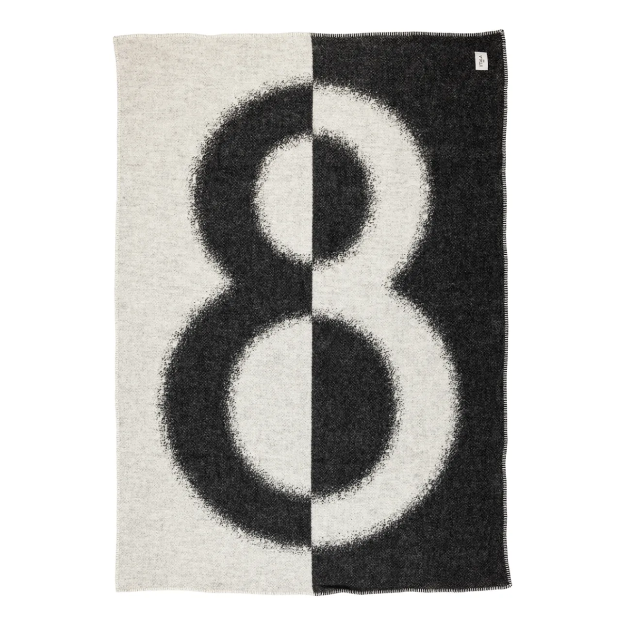 Huopa 130x180cm luonnonvalkoinen-musta|IITTALA Online
