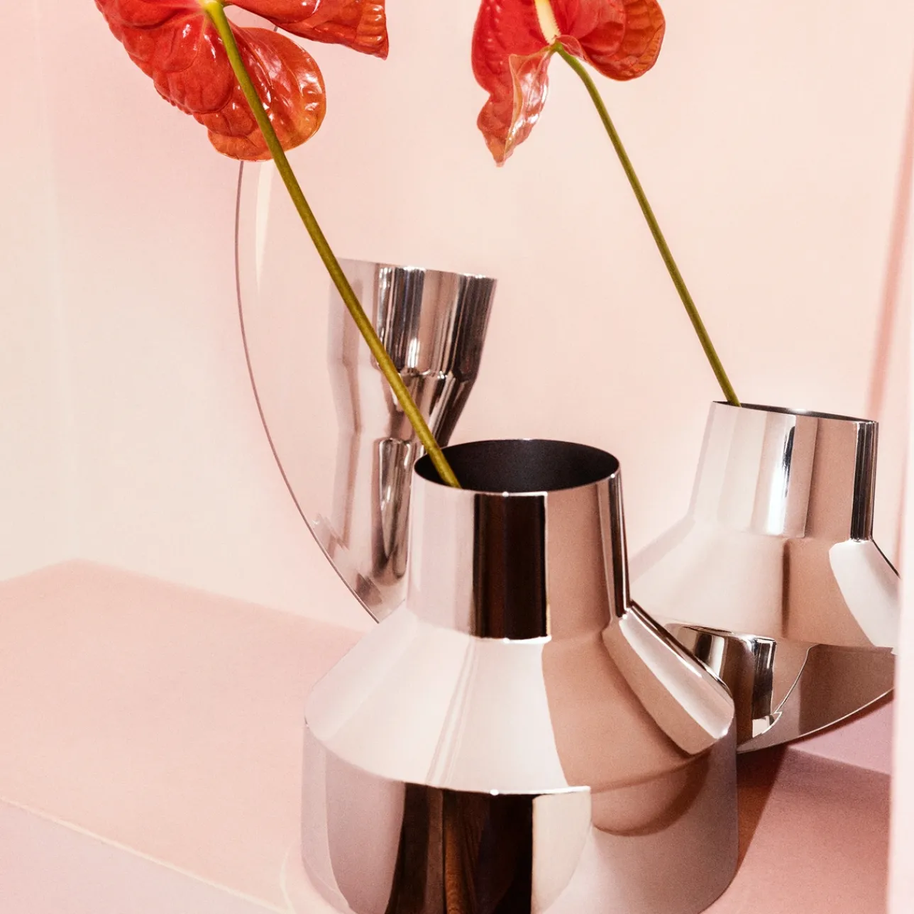 Korkea maljakko 120x260mm teräs|IITTALA Discount