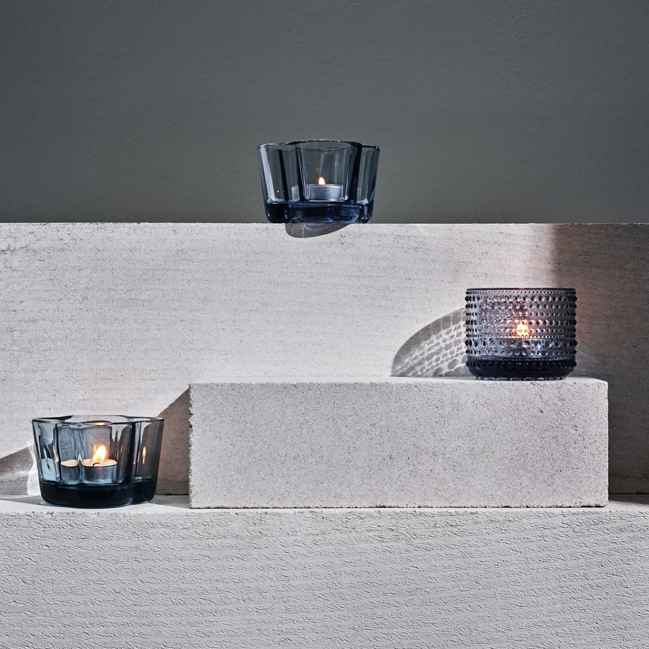 Kynttilälyhty 64mm uudelleenhyödynnetty lasi|IITTALA Outlet