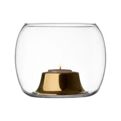 Kynttilälyhty 141x115mm /ruusukulta|IITTALA