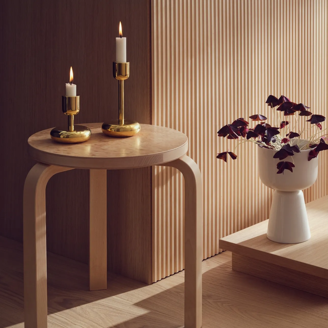 Kynttilänjalka 107mm messinki|IITTALA Outlet