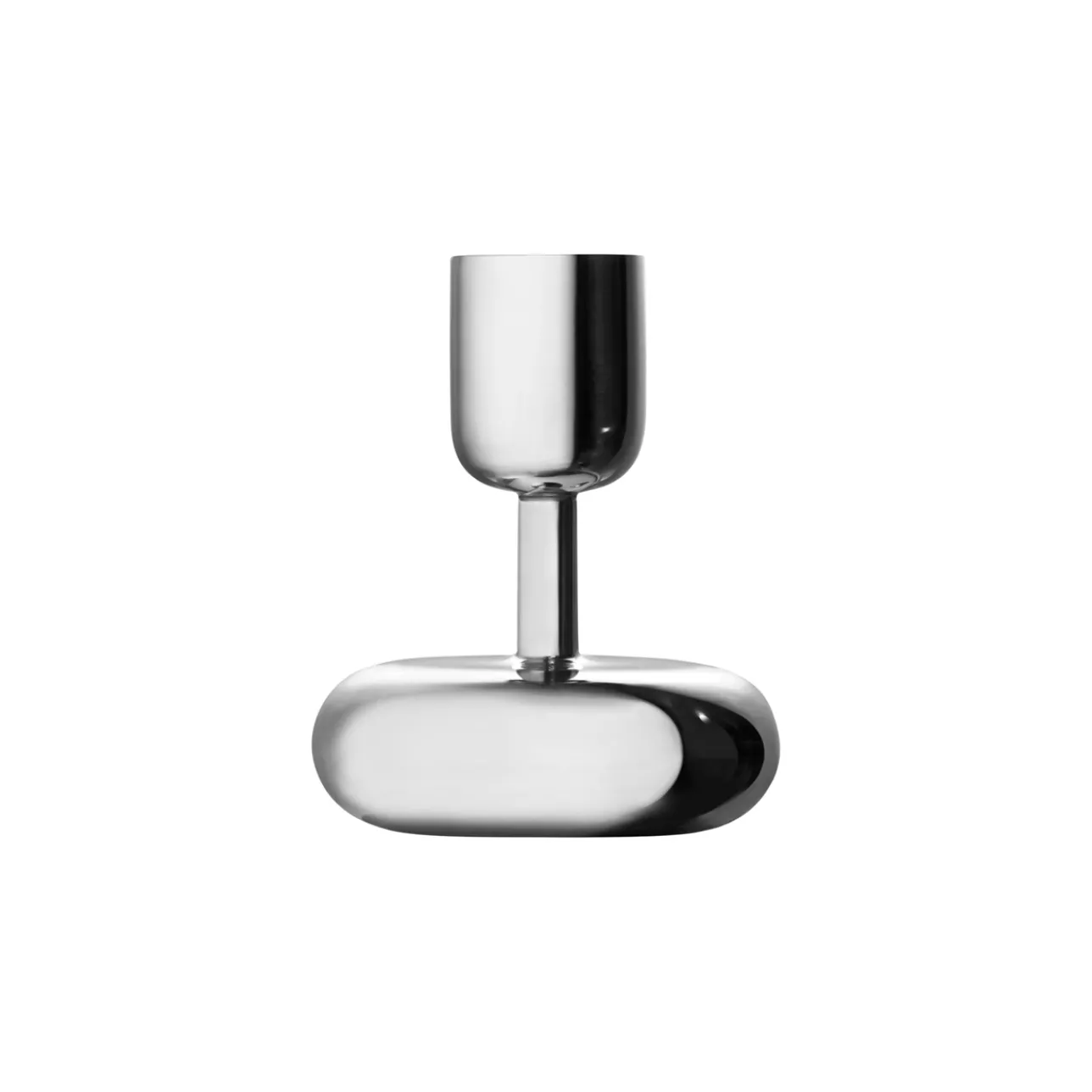 Kynttilänjalka 107mm teräs|IITTALA Hot