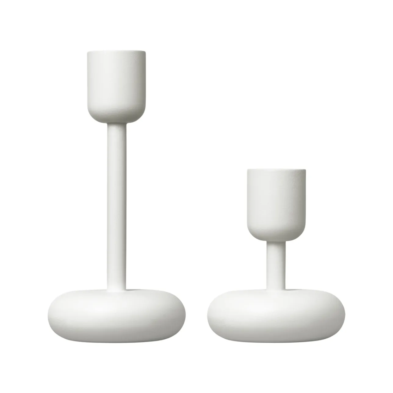 Kynttilänjalka valkoinen 107+183mm 2-kpl|IITTALA Sale