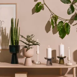 Kynttilänjalka valkoinen 107+183mm 2-kpl|IITTALA Sale