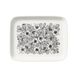 Lautanen 15x19cm musta|IITTALA New