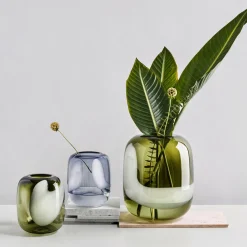Maljakko 200mm sammaleenvihreä/opaali|IITTALA Clearance